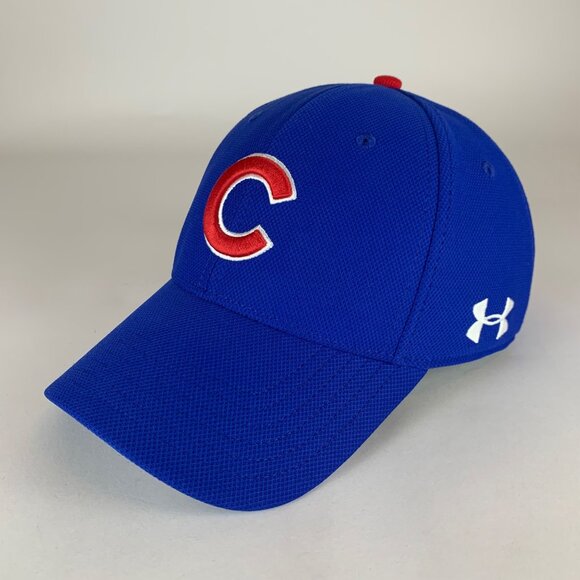 Chicago Cubs MLB Blue Under Armour Strapback Adjustable Hat - Picture 1 of 5